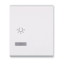 Taster za sklopku dvostruki sa indikacijoml, SVETLO beli 65821.0 Aling Mode