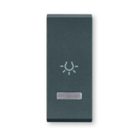 Taster sklopka za svetlo sa indikacijom 10A ANTRACIT 659I.A Aling Mode