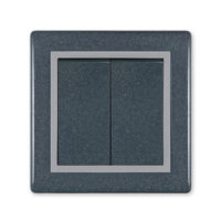 Sklopka serijska 10A 250V SIVA-GRAFIT 606.212 Aling Prestige Line