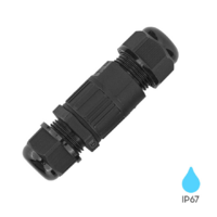 KABLOVSKA SPOJNICA VODOOTPORNA KLEMA CRNA KONEKTOR IP68 PG7 BT42-09000