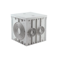 PODNA UKOPAVAJUCA RAZVODNA KUTIJA 400x400x400mm IP54 PVC SAHT 40x40 MD9110 Adal Pano