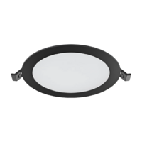 LED PANEL 12W UGRADNI 3CCT (tri boje svetla 3000/4000/6500) CRNI OKVIR IP40 BP01-91281 Braytron